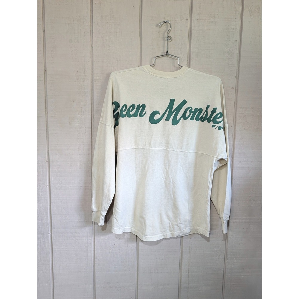 Fanatics Boston Red Sox Fenway Park Green Monster Spirit Jersey XS Cream